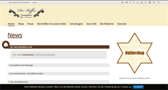 Desktop Screenshot of die-kaffee.de